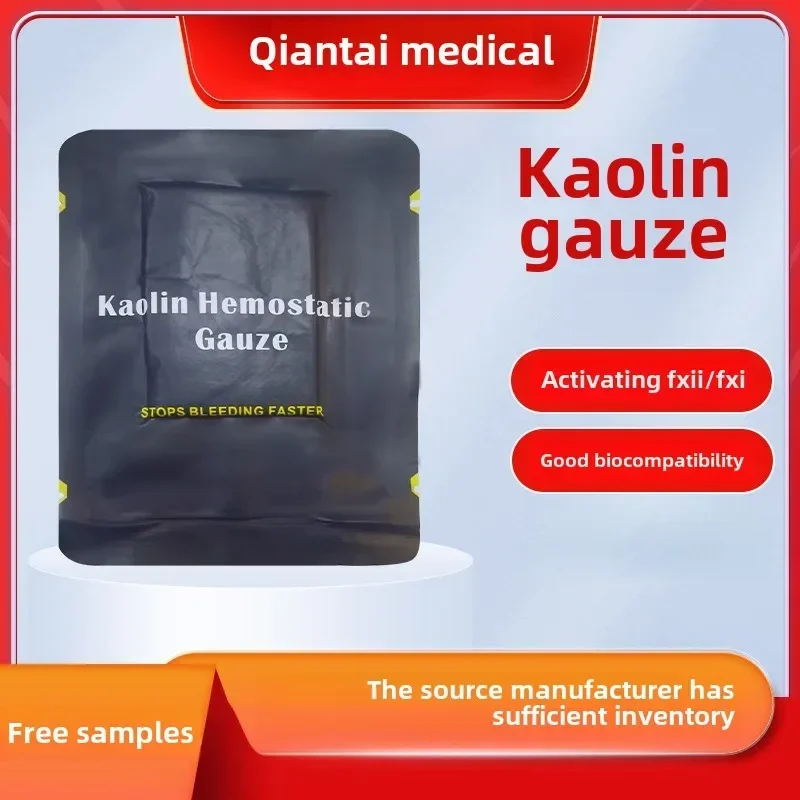 TCCC Kaolin Hemostatic Gauze
