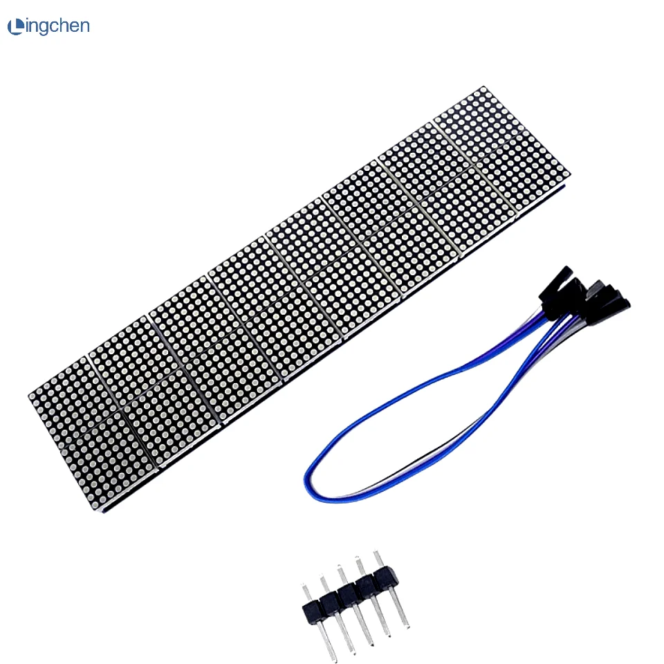 MAX7219 CWG 8-значный цифровой модуль управления трубчатым дисплеем 8 в одном дисплее 16 светодиодов 2*8