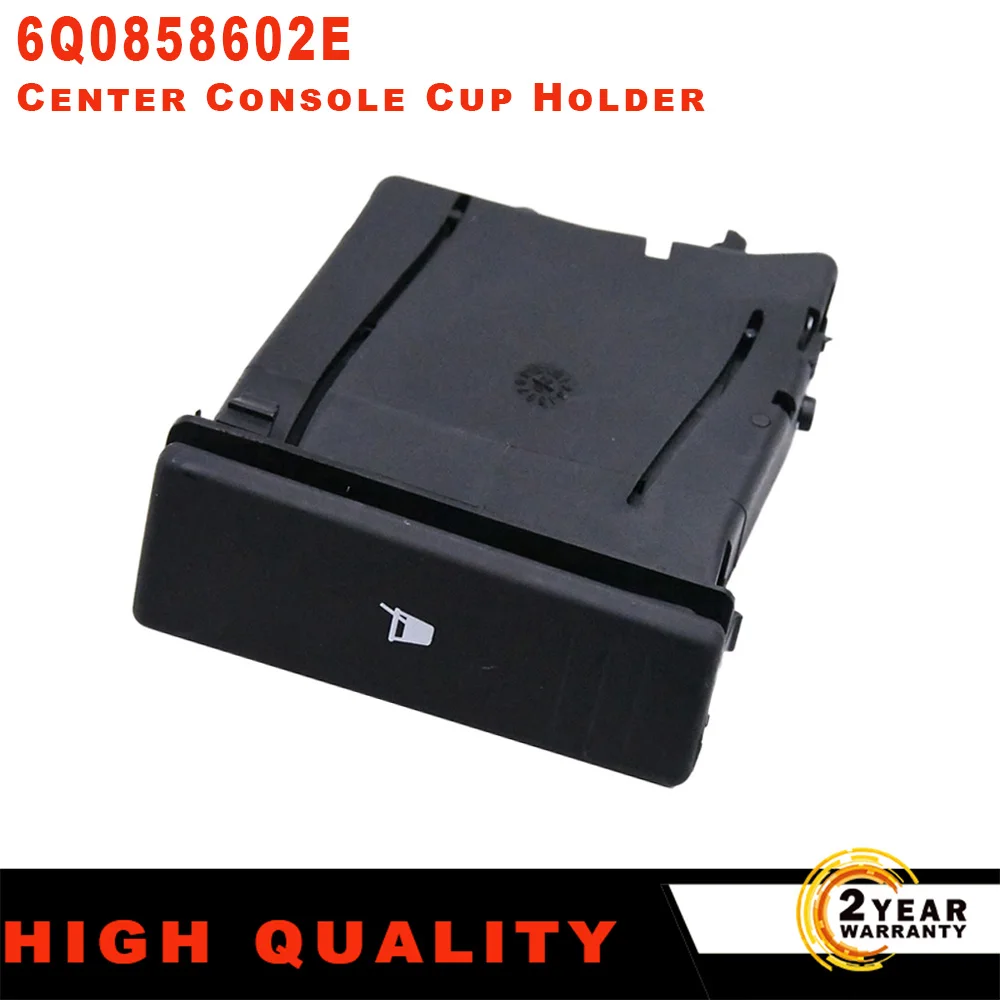

Black Car Cup Holder Dashboard Cup Holder 6Q0858602E For VW Polo 9N 2002 2003 2004 2005 2006 2007 2008 2009 2010