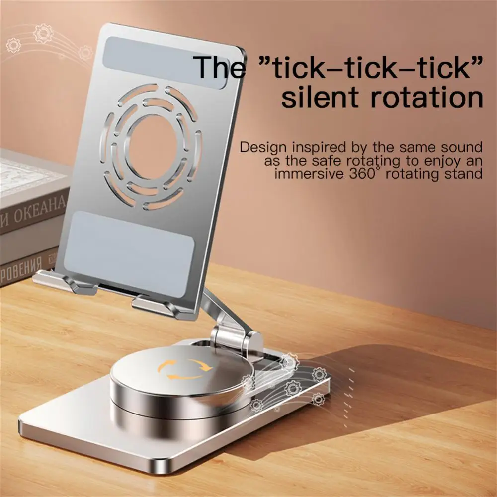 360 ° Rotatable Desktop Stand S1 Aluminum Alloy Phone Stand Universal Foldable Phone Stand Suitable For 7-9 Inch IPads