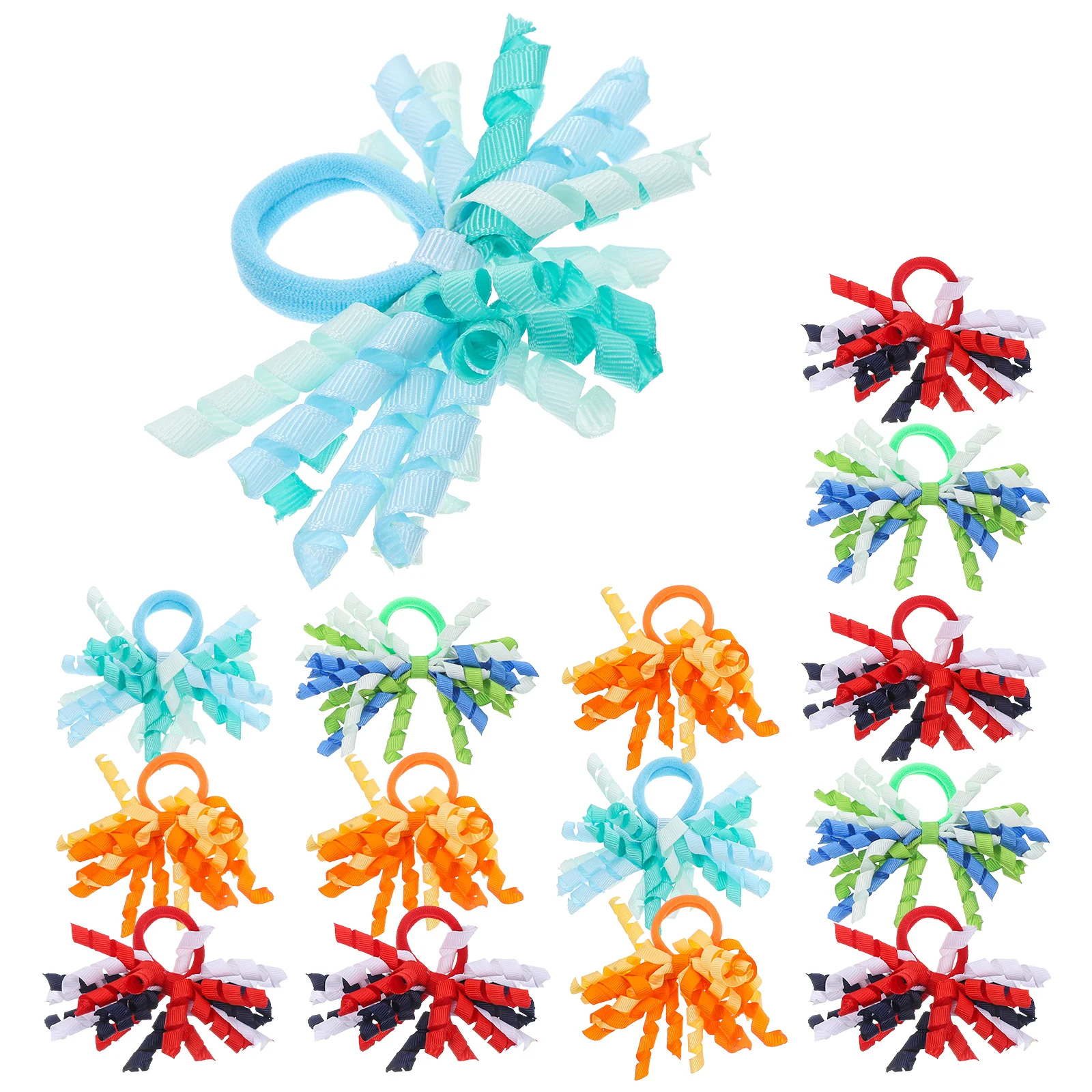 

20 PCS Rubber Band Hair Bands Ponytail Holder Elastic Tie Rope Women Miss Kids Accessories
