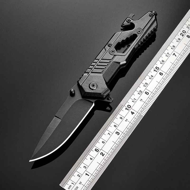 

Складной нож 200 мм (7,87 дюйма), тактический карманный нож для выживания, клинок из нержавеющей стали, походные охотничьи ножи для кемпинга, повседневный инструмент