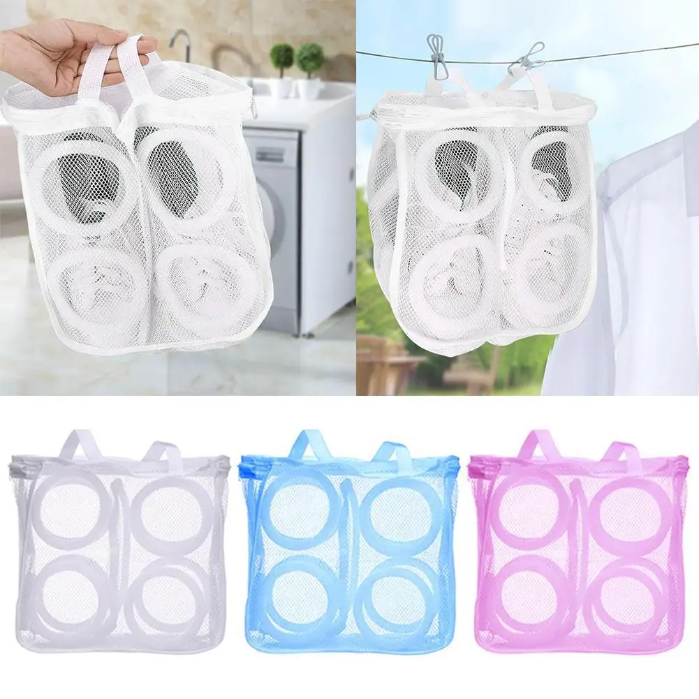 

Washing Machine Shoes Bag Travel Shoe Storage Bags Mesh Laundry Bag Anti-deformation Protective Clothes Organizer Portable