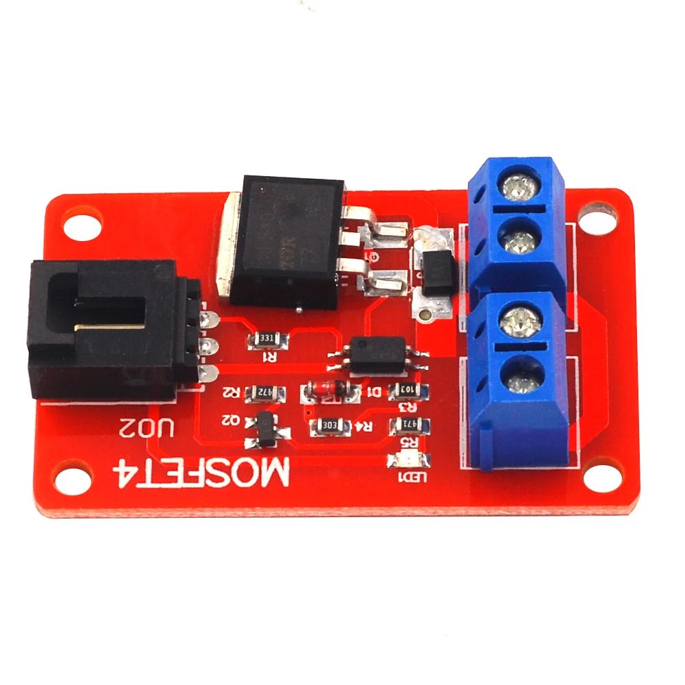 Верхняя кнопка Mosfet 0-24 В, стандартный модуль IRF520 для Arduino MCU ARM Raspberry PI