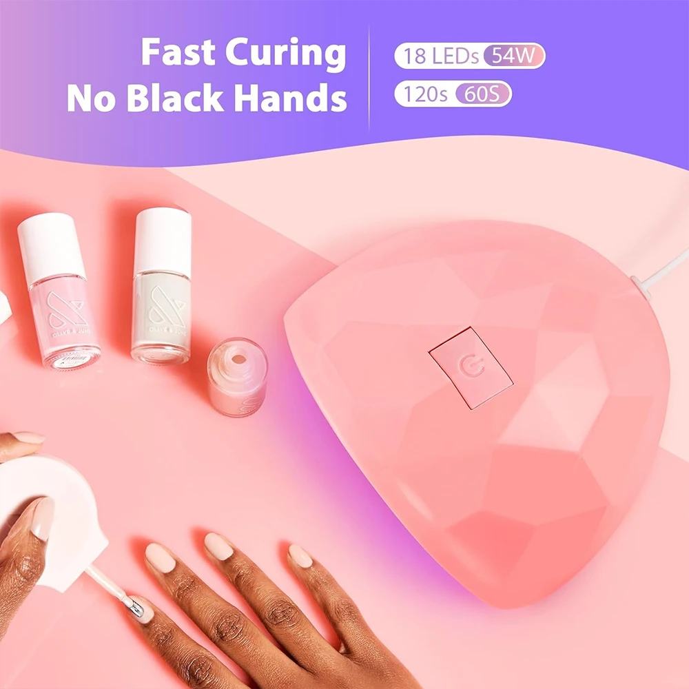 Лампа для ногтей сушилка УФ-светодиодная лампа отверждения гель-лака машина