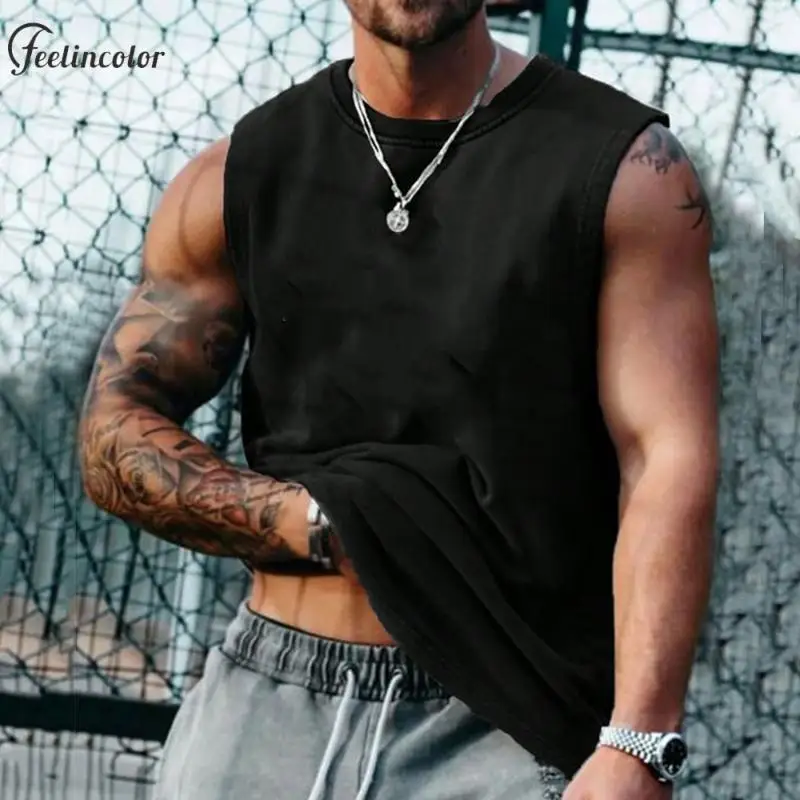 Мужская футболка без рукавов с черепом в стиле аниме Asta Yami Sukehiro топы на бретелях