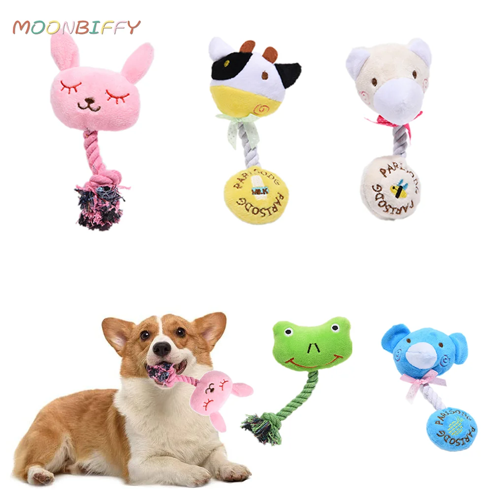 

Pet Dog Cotton Rope Dog Molar Rope Dog Rope Durable Bite Resistant Rope Chewing Toys Teeth Cleaning Supplies for Small Meduim