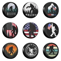 bigfoot believe spare tire cover bag pouch for jeep honda cute dust proof car wheel covers 14 17 inch inch