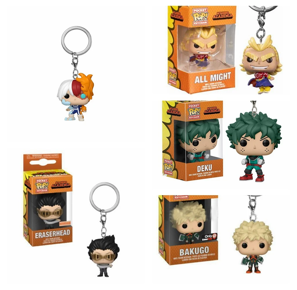 Игрушка-брелок Funko Pop моя геройская академия искусственный ластик все могут Bakugo