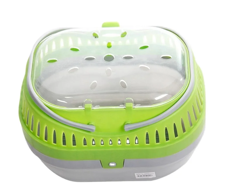 

12pcs a lot Small pet hand basket travel outdoor size Suitable for rabbit Hamsters totoro. Dutch pig out supplies
