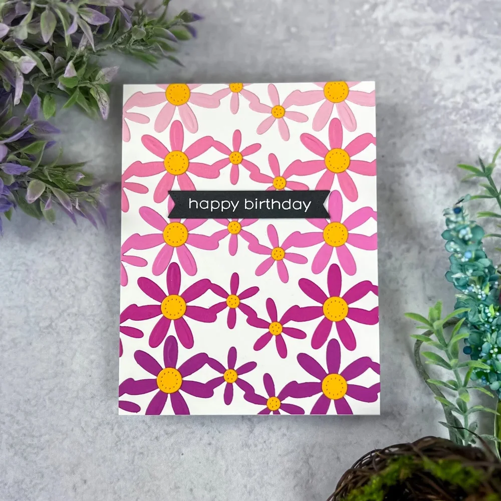 2023 AliliArts металлические Вырубные штампы Маргаритка лента для рукоделия