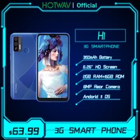 Hotwav Smartphone 6 26 Inch Large Screen 2GB RAM 16GB ROM 3150mAh Battery Mobile Phone 8MP Camera Fingerprint Unlock Phone