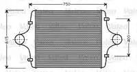

VALEO 818744 FOR TURBO RADYATORU MAN F90 07 / 86 02 / 90