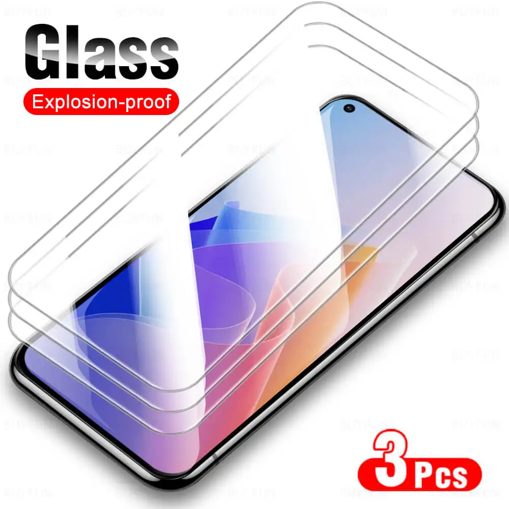 

Защитное стекло для Oppo Reno7 Z, 3 шт., полное покрытие