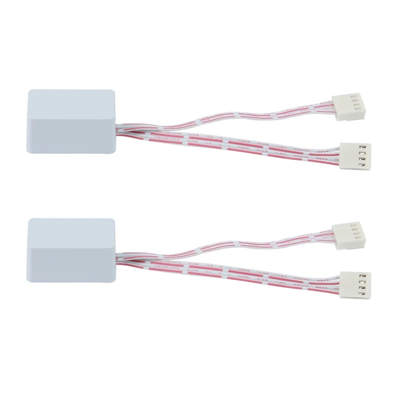 

2X симулятор вентилятора с двойными вилками для майнеров Bitmain Antminer L3 D3 S7 S9 Z9 S17 для всех Antminers с 4-контактным PWM