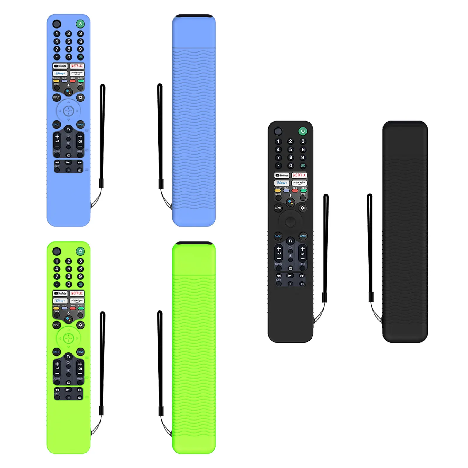 

Silicone Protective Case For Sony RMF-TX600U/TX600P/TX600C/TX600E/TX500U/TX500E Voice Remote Control Replacement Glowing Covers