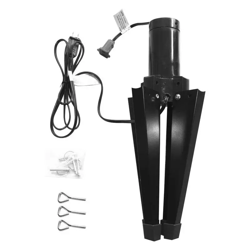 

Рождественская елка с вращающейся основой, искусственная Рождественская елка, металлическая подставка для зонта, держатель для рождествен...