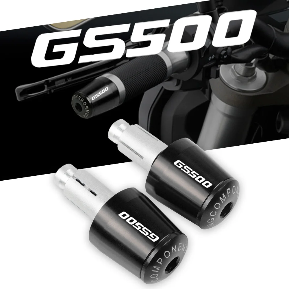 

For SUZUKI GS500 GS 500 1989-2009 Motorcycle Accessories CNC Aluminum 7/8'' 22mm Handlebar Handlebar Gear Balanced Plug Slider
