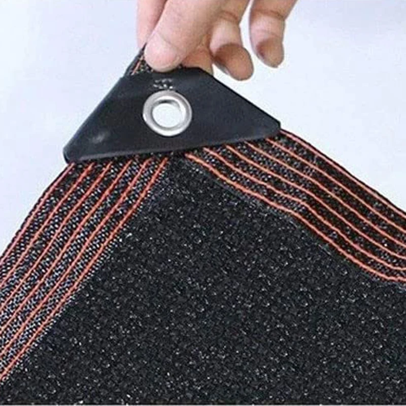 Утолщенная черная затеняющая сетка защита от УФ излучения дождя для улицы теплиц