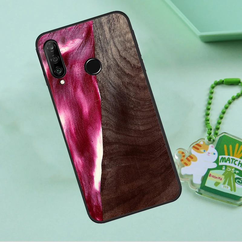 Чехол из смолы Wood для Huawei Nova 12s 12i 11i 7i 8i 9 10 SE Y91 Y90 Y60 Y70 Y72 Y61 P60 Pro P30 P40 Lite (art.: 3920ccdaa5d2a) - 3920ccdaa5d2a