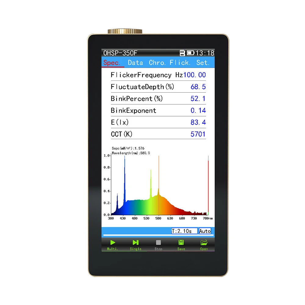 

OHSP350F new handheld spectrum analyzer