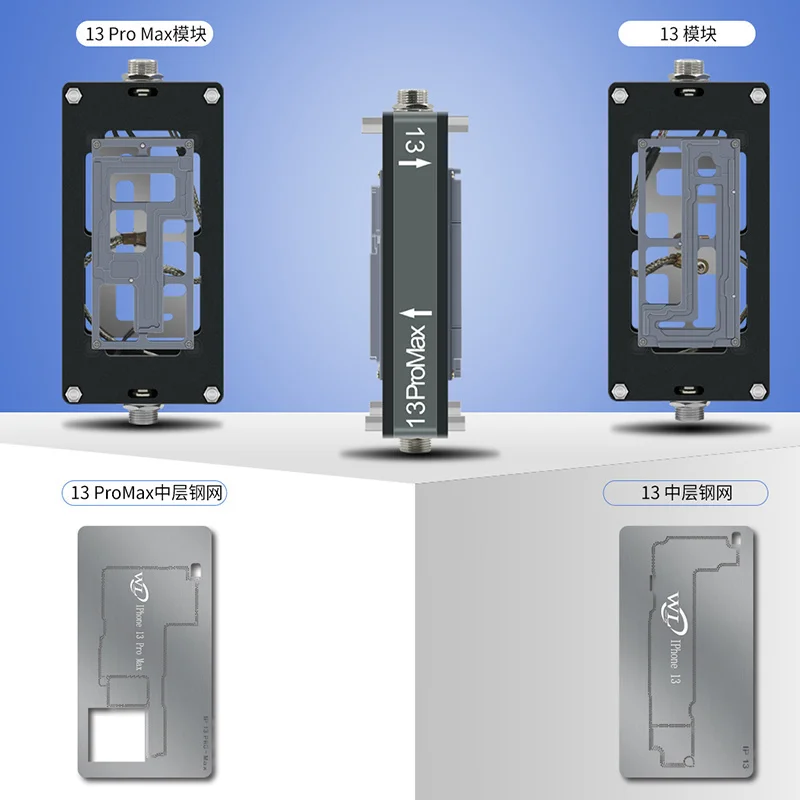 

WL 13 Series Layered Heating Station Separation With Stencil For IPhone 13 PRO MAX MINI Middle Board Heating