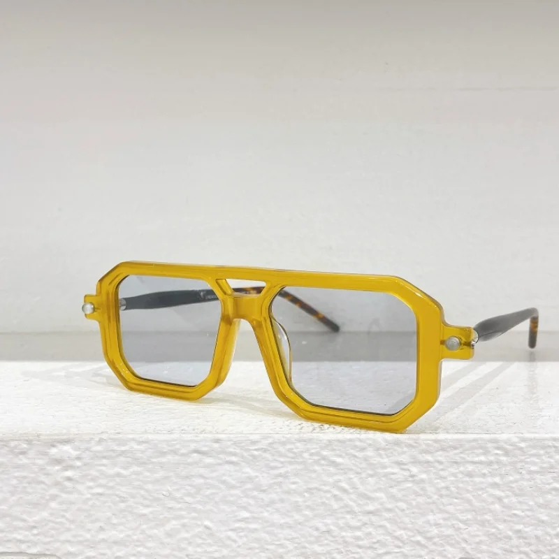 Индивидуальные Модные солнцезащитные очки для мужчин роскошный бренд двойной