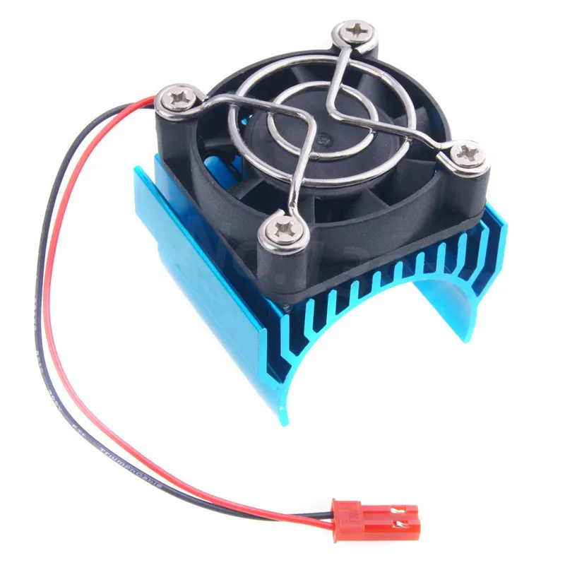 

Запчасти для радиоуправляемого двигателя 540 550 теплостойкий корпус теплоотвода охлаждающий вентилятор 5 в 0.15A 1/10 масштабные модели 7020 для HSP ...