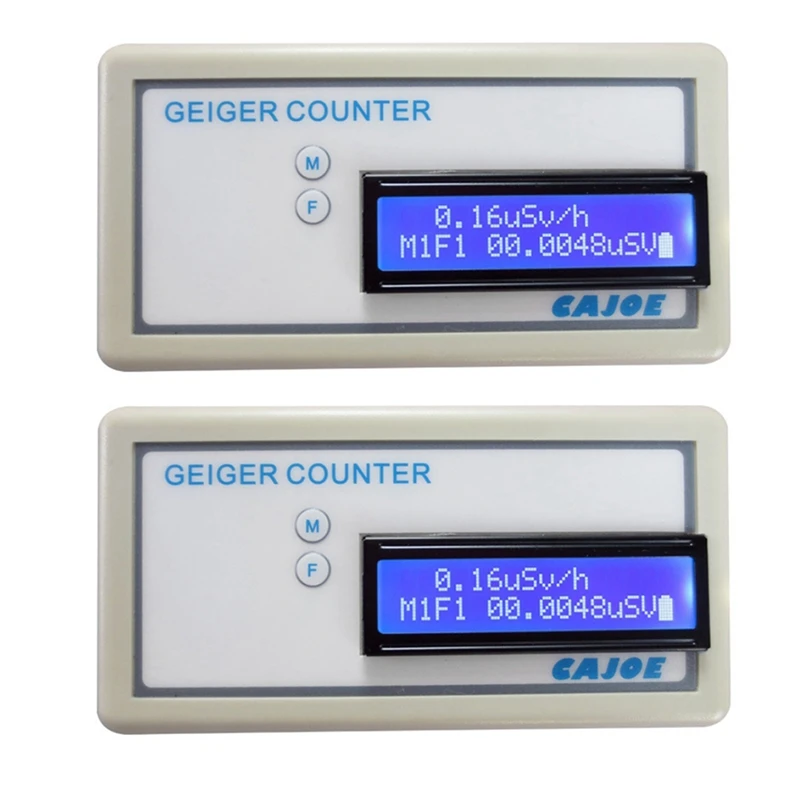 

2X GMV2 Portable Handle Geiger Counter Radiation Dosimeter EMF Meter Assembled Nuclear Radiation Detector