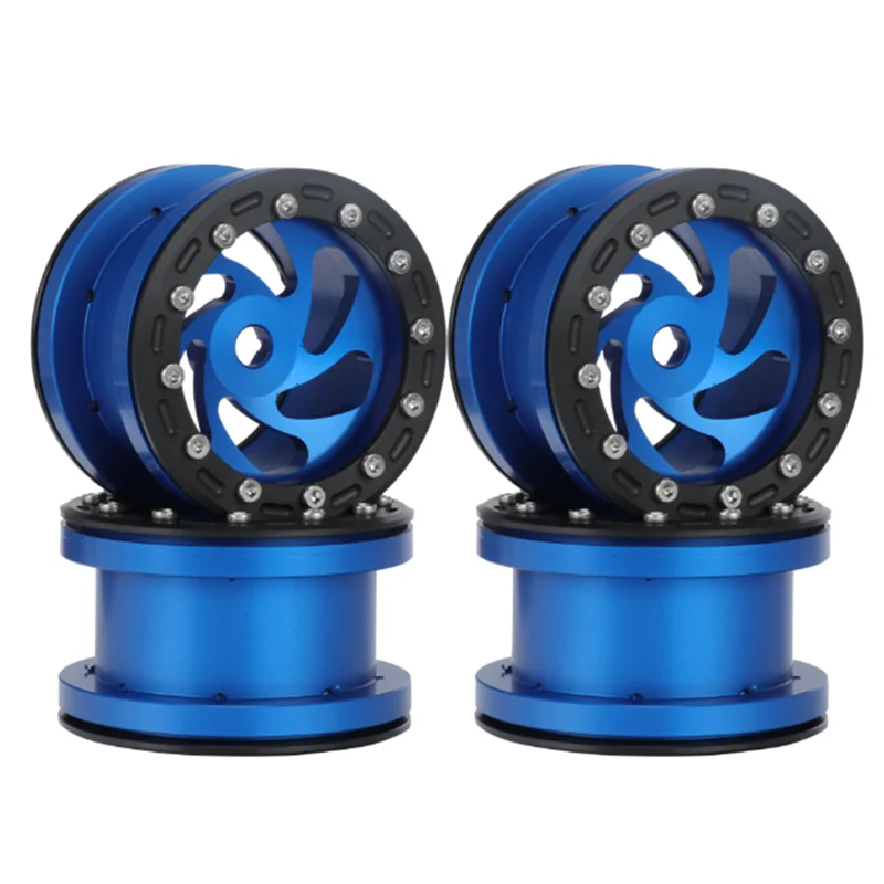 

4 шт., 2,2 дюйма, металлический замок для обода колеса, ступица колеса для радиоуправляемого гусеничного автомобиля 1/10, осевой Wraith, Капа RR10, SCX10,...