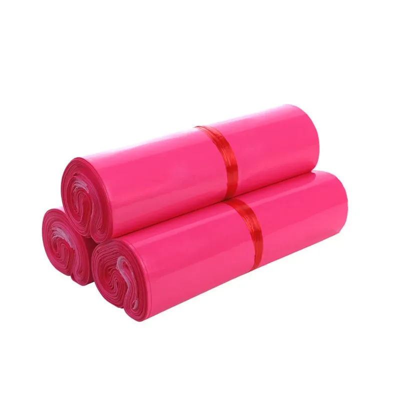 

New Pink Courier Bags Big Size Frosted Storage Bag Waterproof Bag Self-Seal PE Material Envelope Mailer Postal Mailing Pack Bags