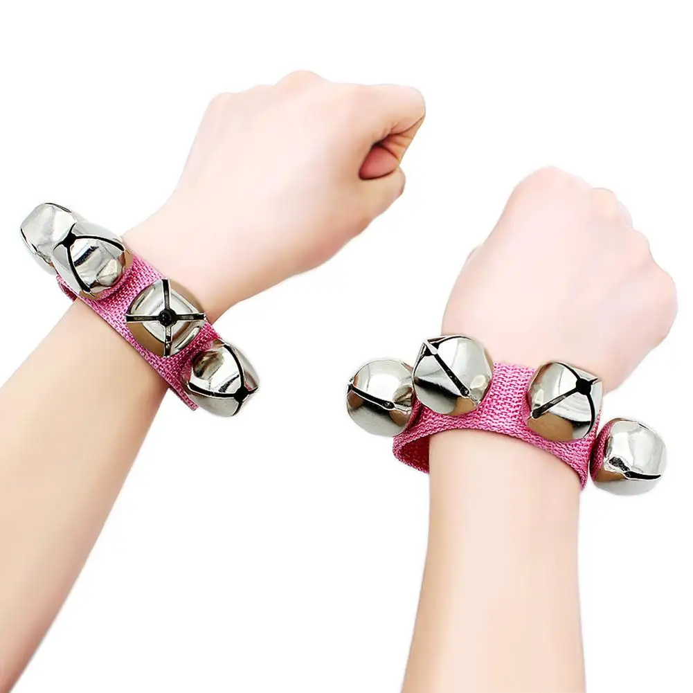 

2pcs Baby Musical Toy Baby Hand Wrist Bell Jingles Shake Musical Instrument