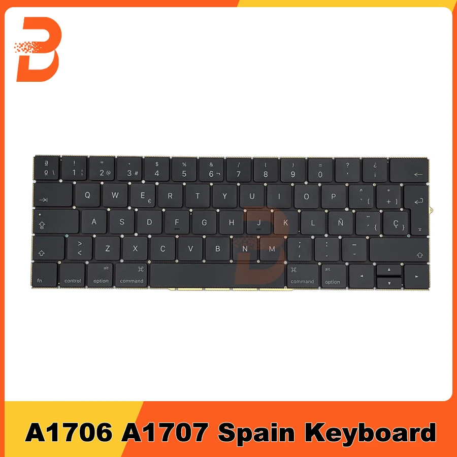 

Новая сменная Клавиатура для ноутбука Macbook Pro Retina 13 дюймов, A1706 15 дюймов, A1707, клавиатура с испанской раскладкой, 2016 2017 года