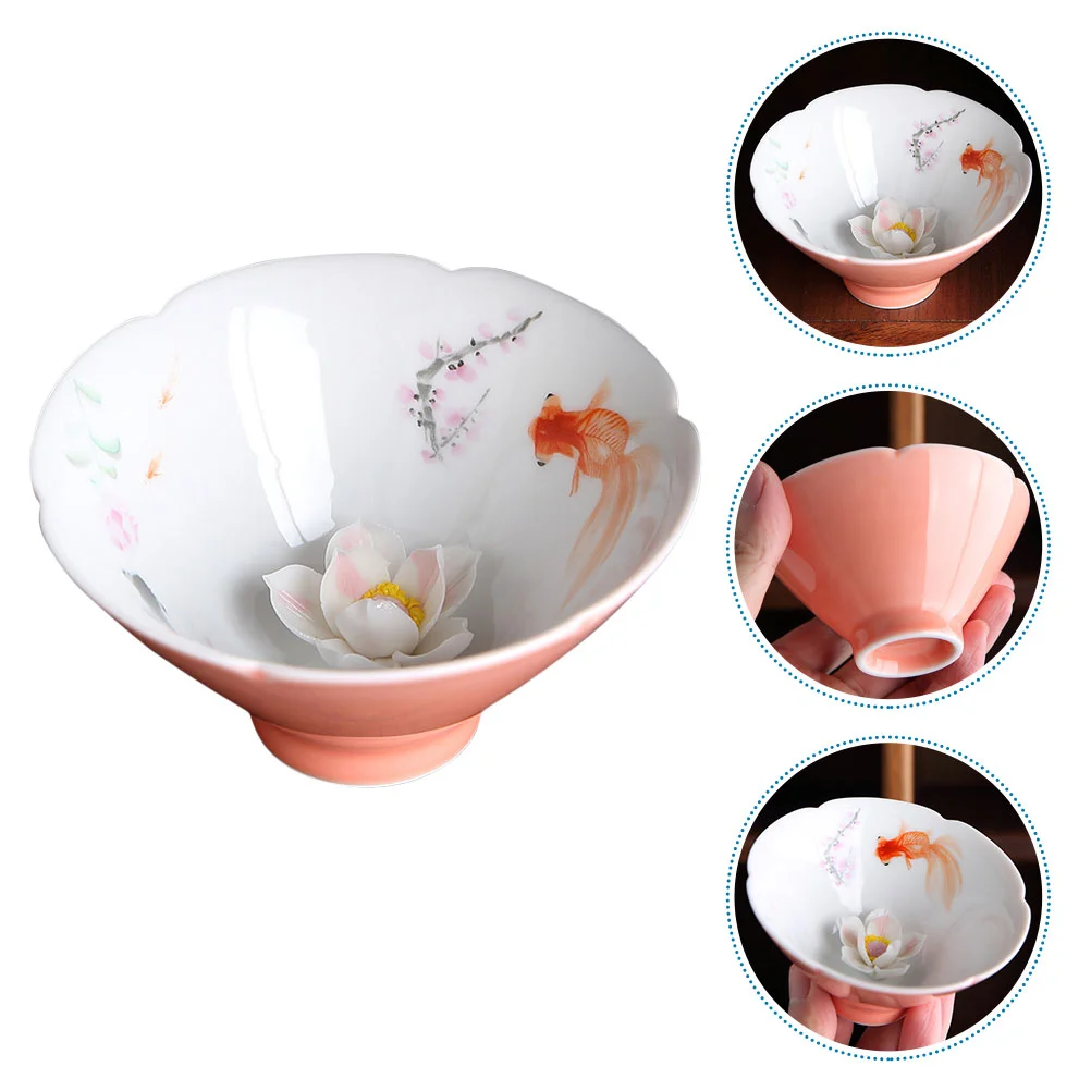 

Ceramic Office Ceramic Tea Cup Ceramic Tasting Cup Chinese Ceramic Teacups Traditional Tea Cup for Tea Storage