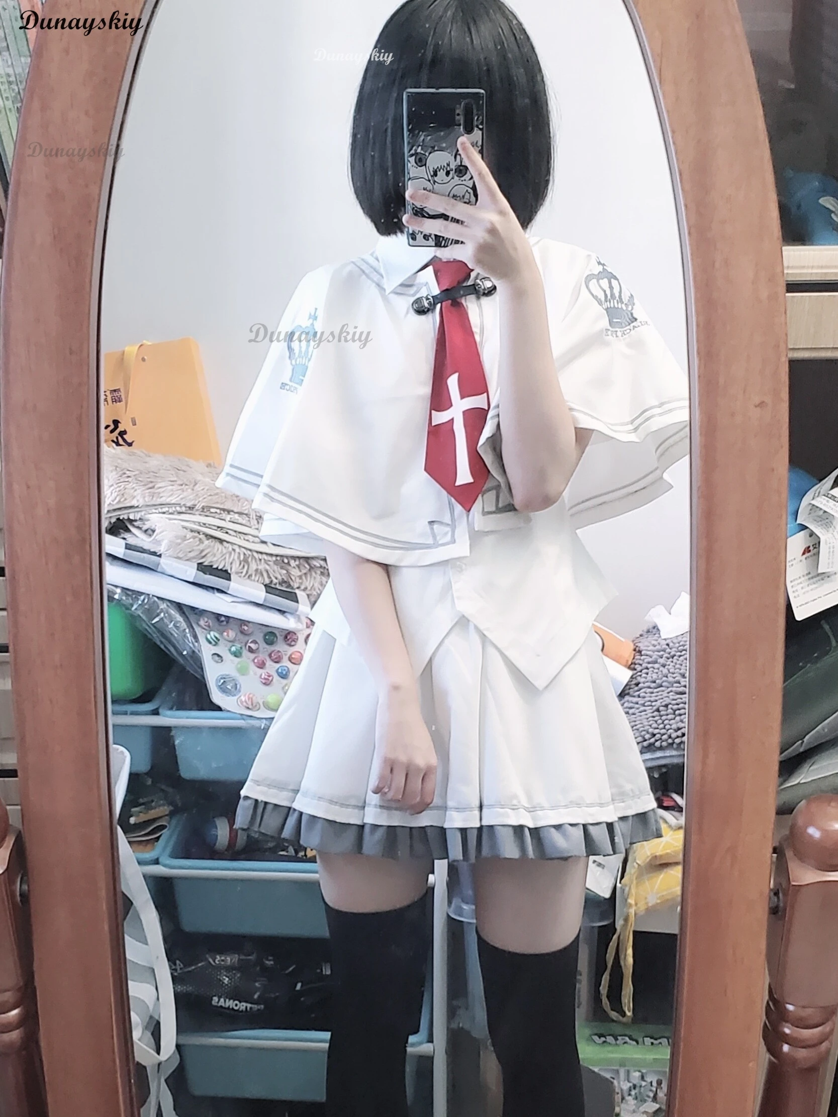 Фото Subarashiki Hibi Vn Art Minakami Yuki Косплей Костюм Парик Женская Мужская Вечерняя Униформа Хэллоуин Играть Ролевая Одежда Одежда №2