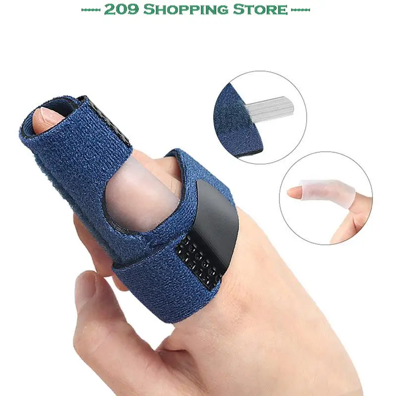 

Adjustable Trigger Finger Splint Straightener Corrector Brace Support Protector