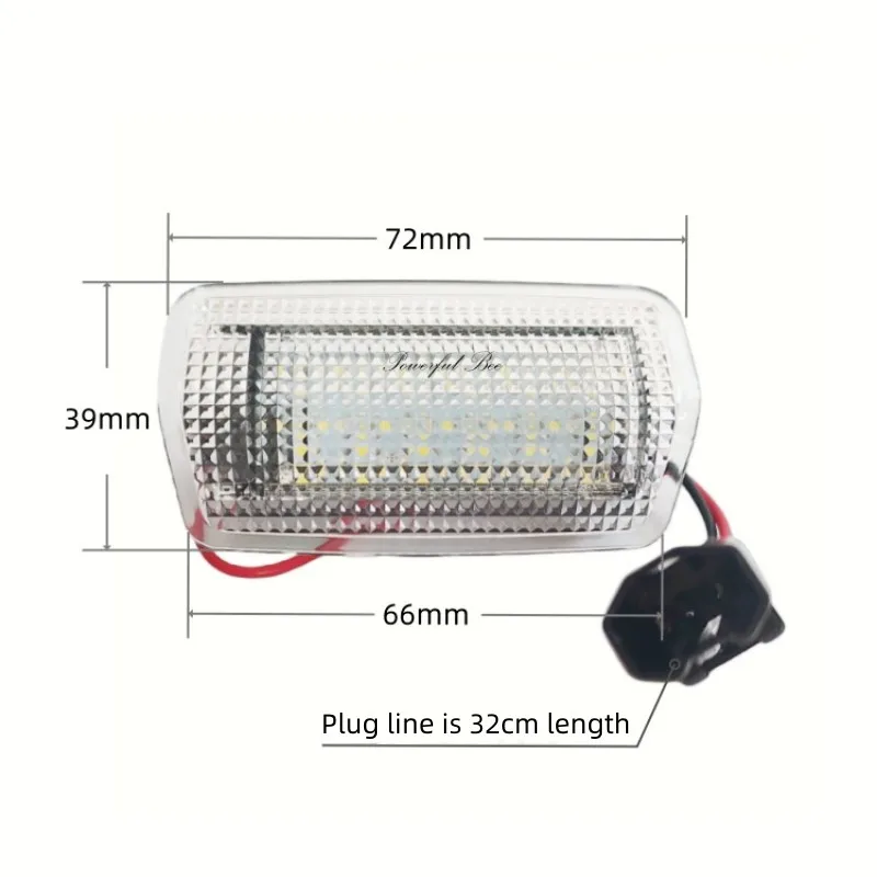 2 x CANBUS automobile LED welcome door lamp lights white bulb for Lexus RX300 RX330 RX350 RX400 LS460 LS600 LX570 cars |