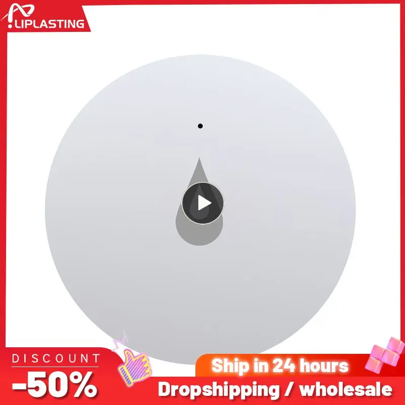 

Water Tank Full Linkage Alarm Tuya Remote Monitoring Water Leak Detector Smart Home Flood Sensor Home Security Zigbee Smart Life