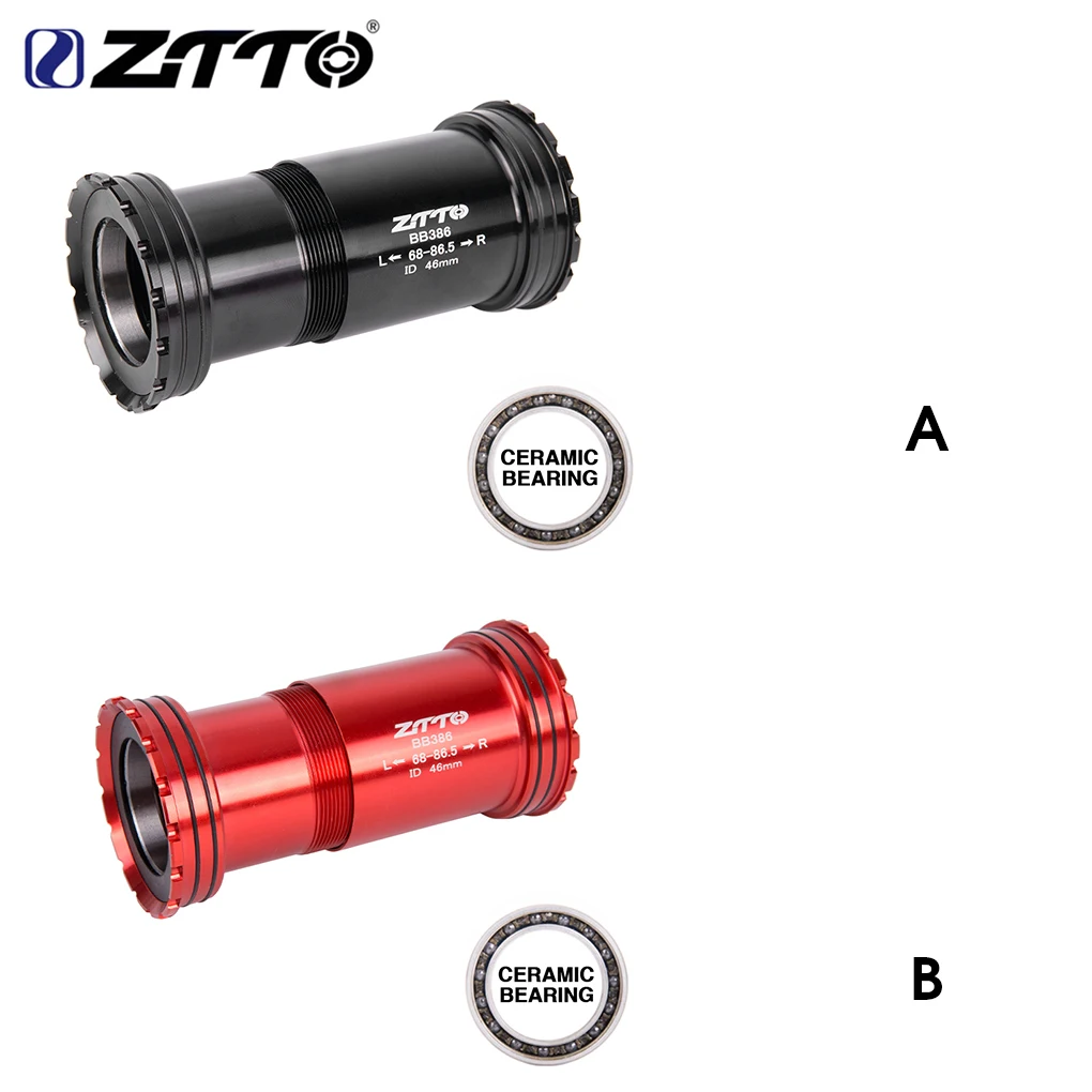 

ZTTO Bottom Bracket Durability Premium Material Ceramic Bearings Portable Handy Installation Wear-resistance Bike Components