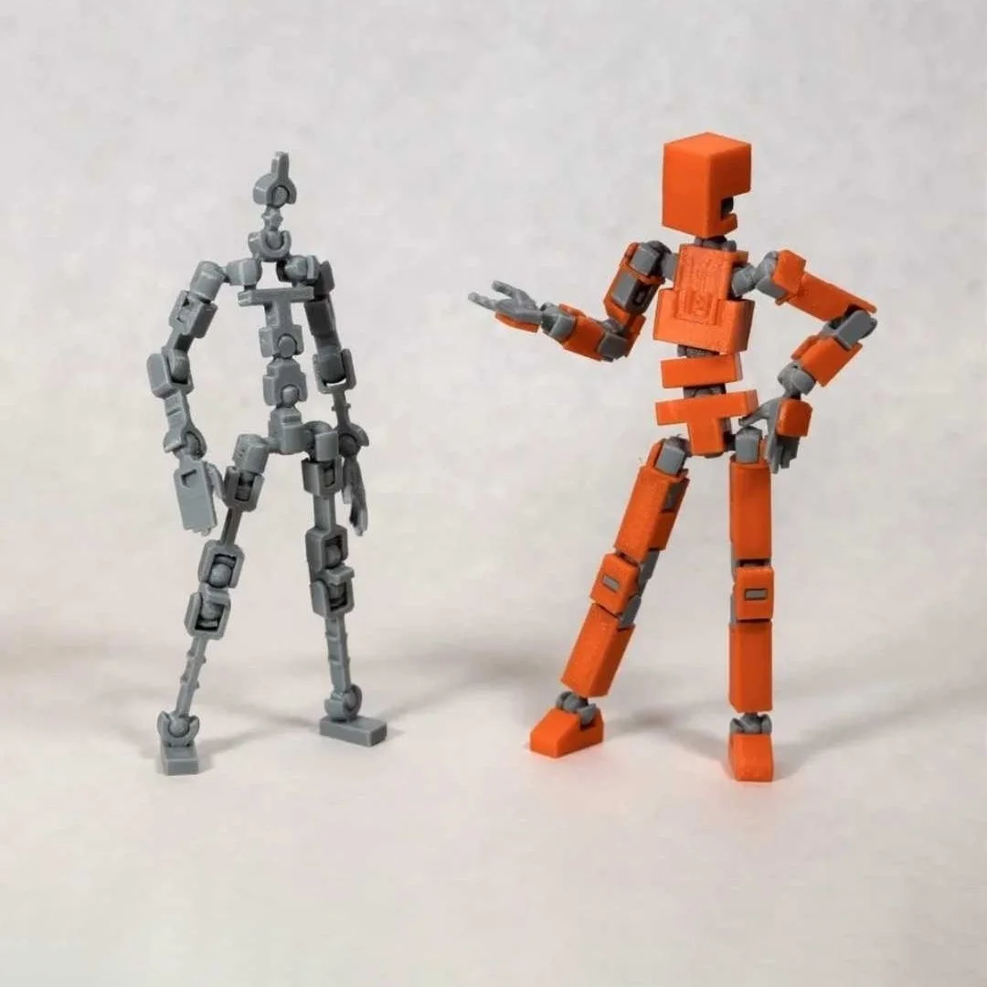 

Многосоставная Подвижная кукла с 3D принтом, Подвижная кукла на все тело, подвижная механическая игрушка с ветром, декомпрессионное украшение для рабочего стола, подарки