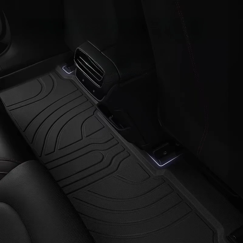 Фото Коврик автомобильный TPE для Haval Jolion 2021-2026, полностью закрытый, для водительского места, специальный, для декора и модификации автомобиля №5