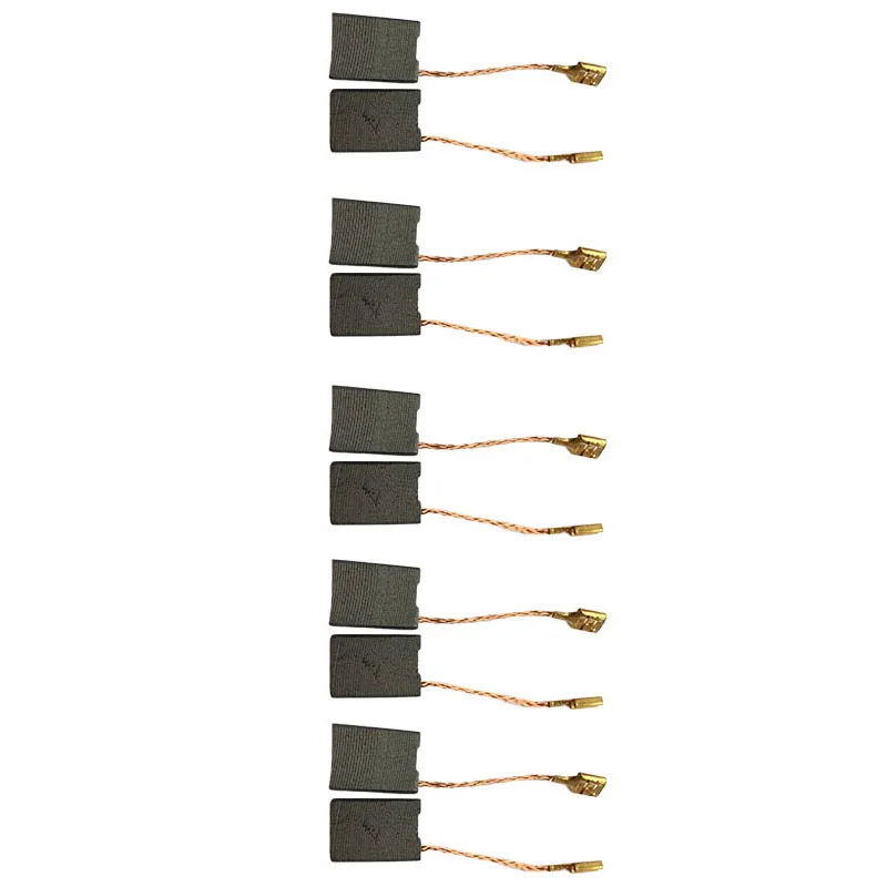 

10Pcs Durable Carbon Brushes Graphite Copper Motor For Bosch GWS 20-230 H Angle Grinder Replacement Spare Parts