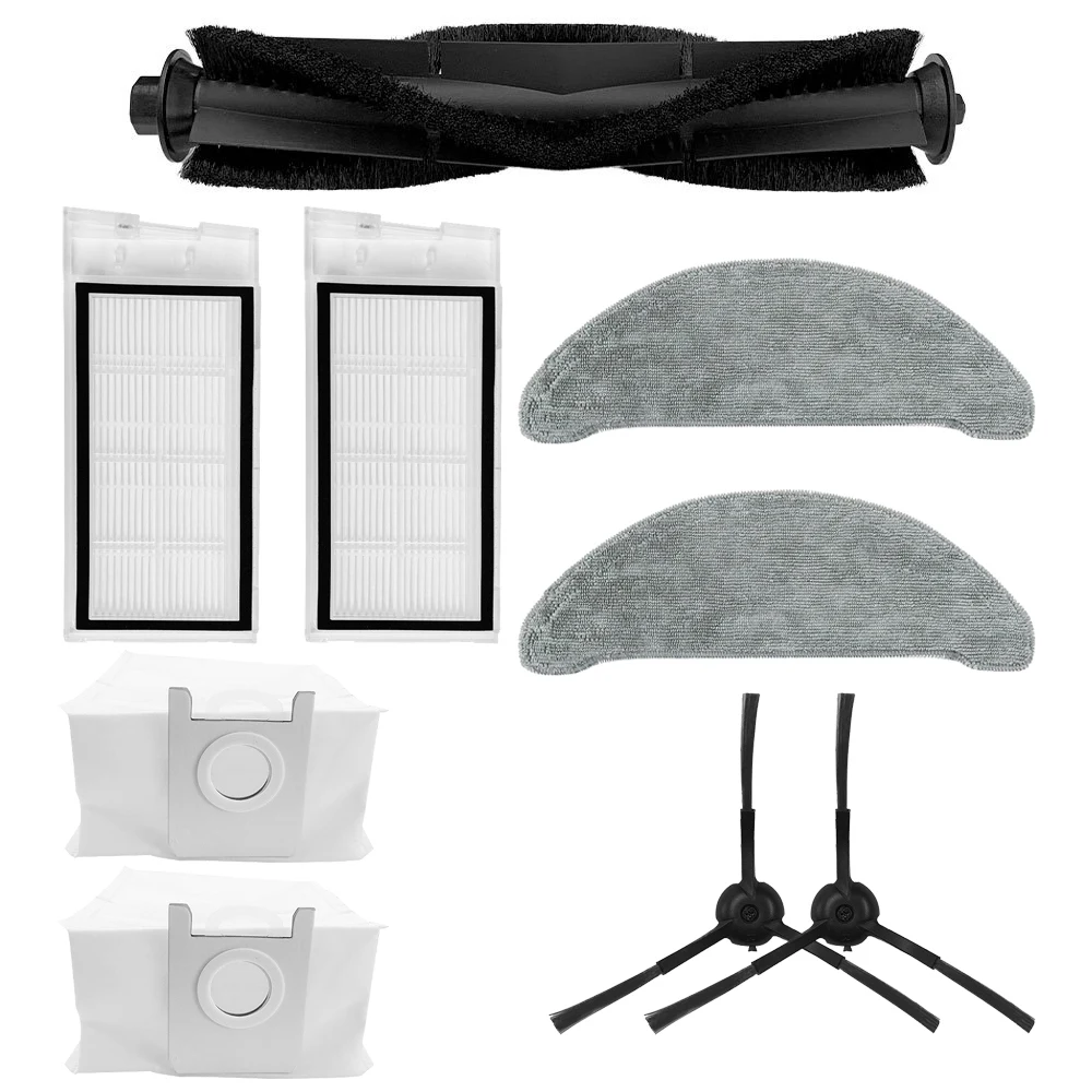 

Сменные детали для Roidmi Eve Plus, основная боковая щетка, фильтр НЕРА, Швабра, пылесборник, аксессуары, 9 шт.