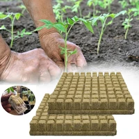 50pcs growing sponge planting grow starter cubes soilless culture substrate agricultural cutting seedling block 252540mm