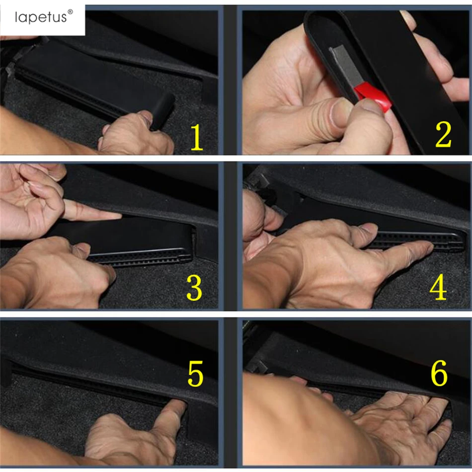 Автомобильное заднее сиденье под пол Кондиционер вентиляционное отверстие