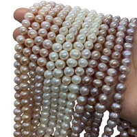 natural freshwater pearl bead aa grade white pink purple round loose spacer beads jewelry making diy necklace earrings 3mm beads