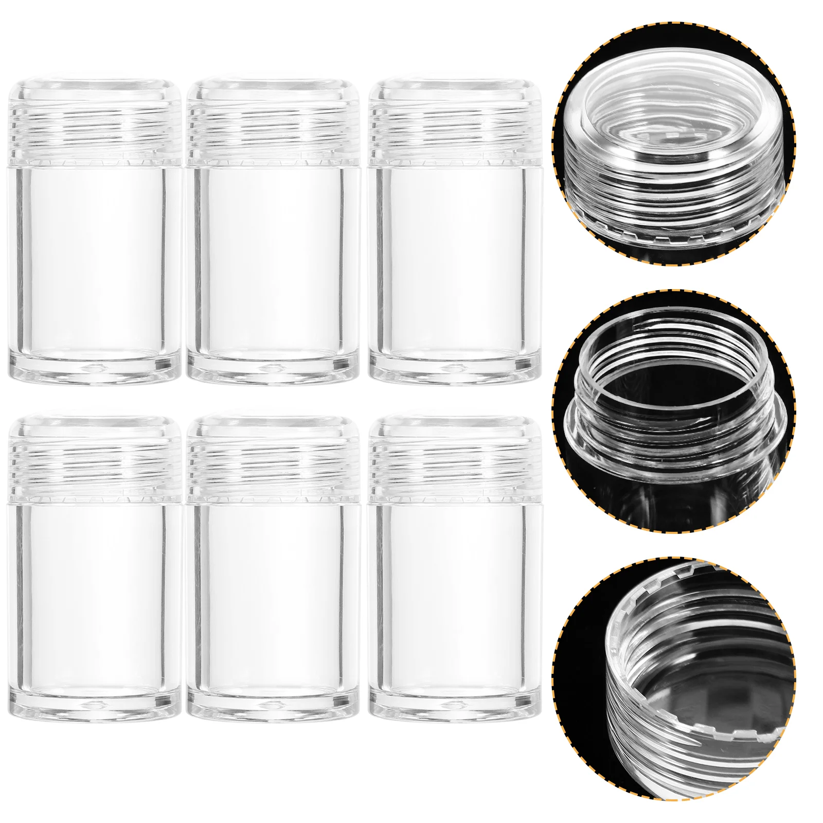 

12 Pcs Powder Dispenser Makeup Container Travel Accessories Body Loose Containers Manicure