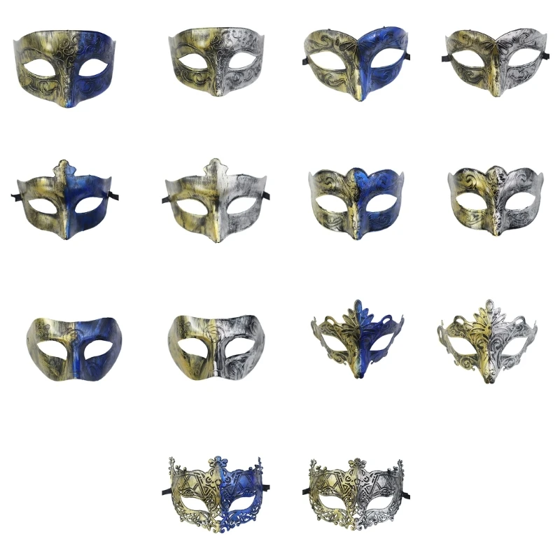 

Antique Mardi Gras Masks Masquerade Masks Half Face Masks EyeMask