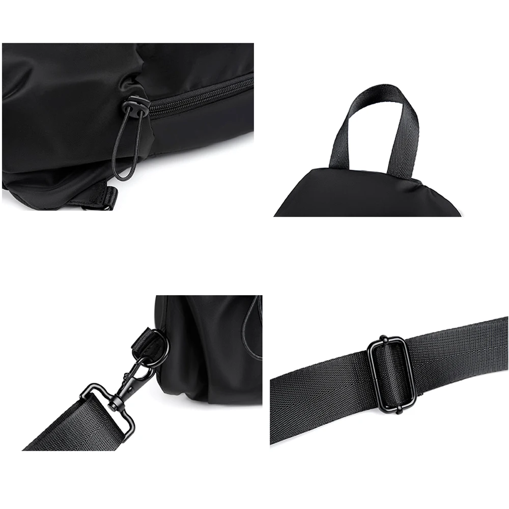 SUUTOOP Мужская многофункциональная сумка через плечо водонепроницаемая нагрудная