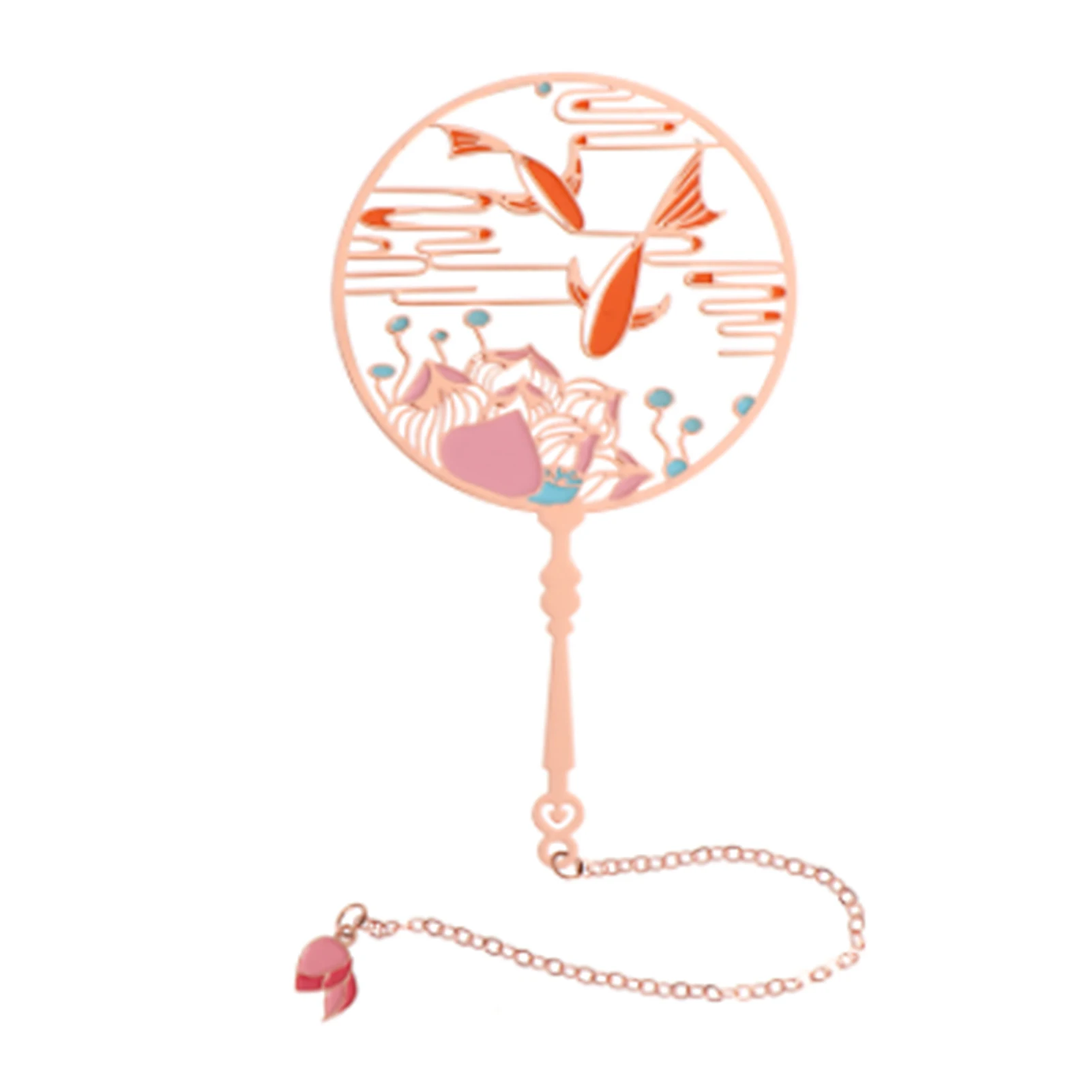 

Верный модный зажим для книги для чтения для студентов, ретро латунный прочный с подвеской, закладка в китайском стиле